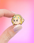 TotK Link & Zelda chibi enamel Pins