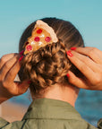Pince à cheveux pour les amoureux de pizza