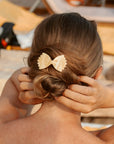 Farfalle bow tie pasta Alligator hair clip