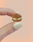 Macaron enamel pin