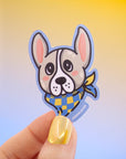 Frenchie vinyl sticker