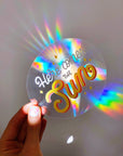 Here comes the sun Suncatcher Decal
