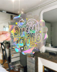 Moon child Suncatcher Decal