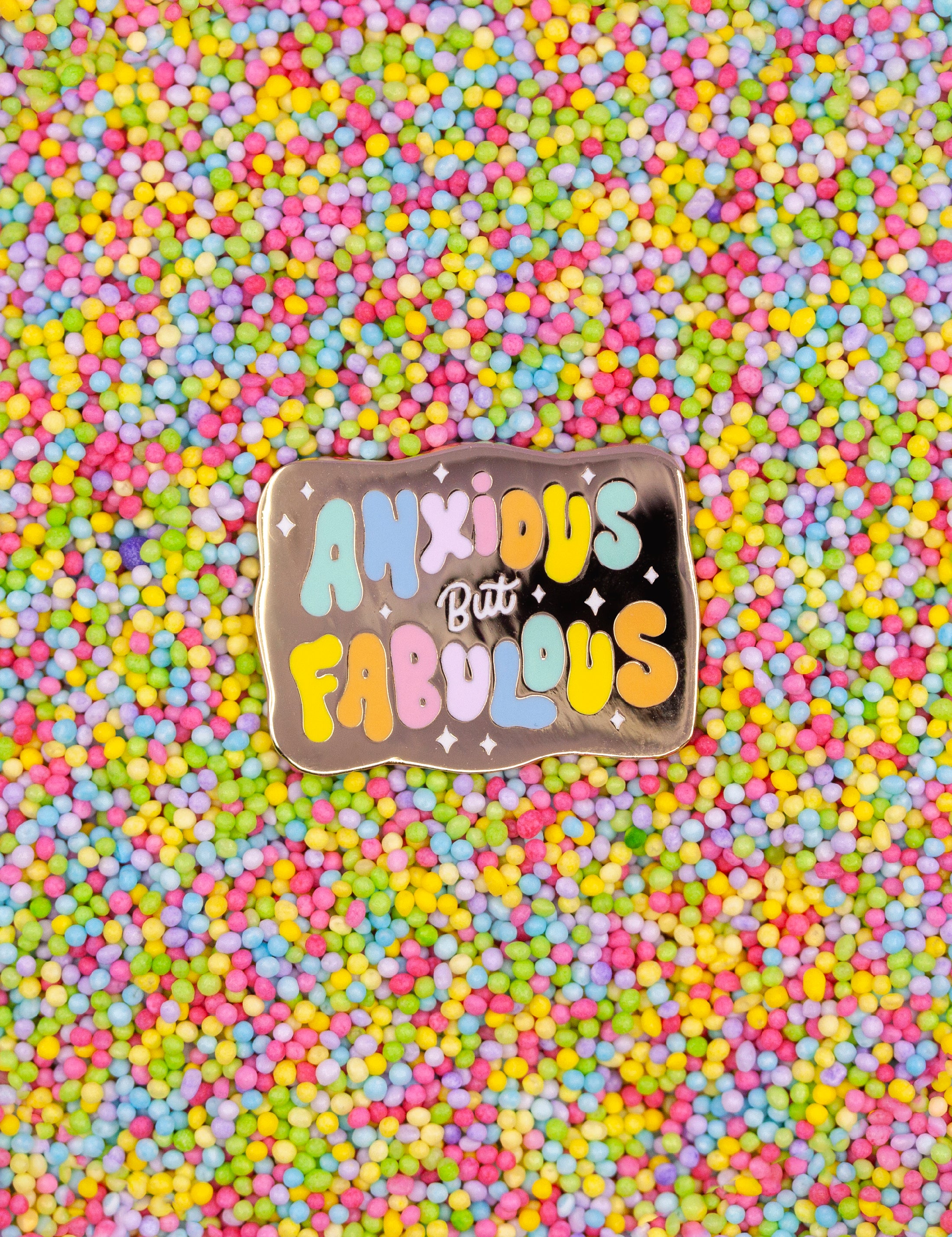 Anxious but Fabulous Pin