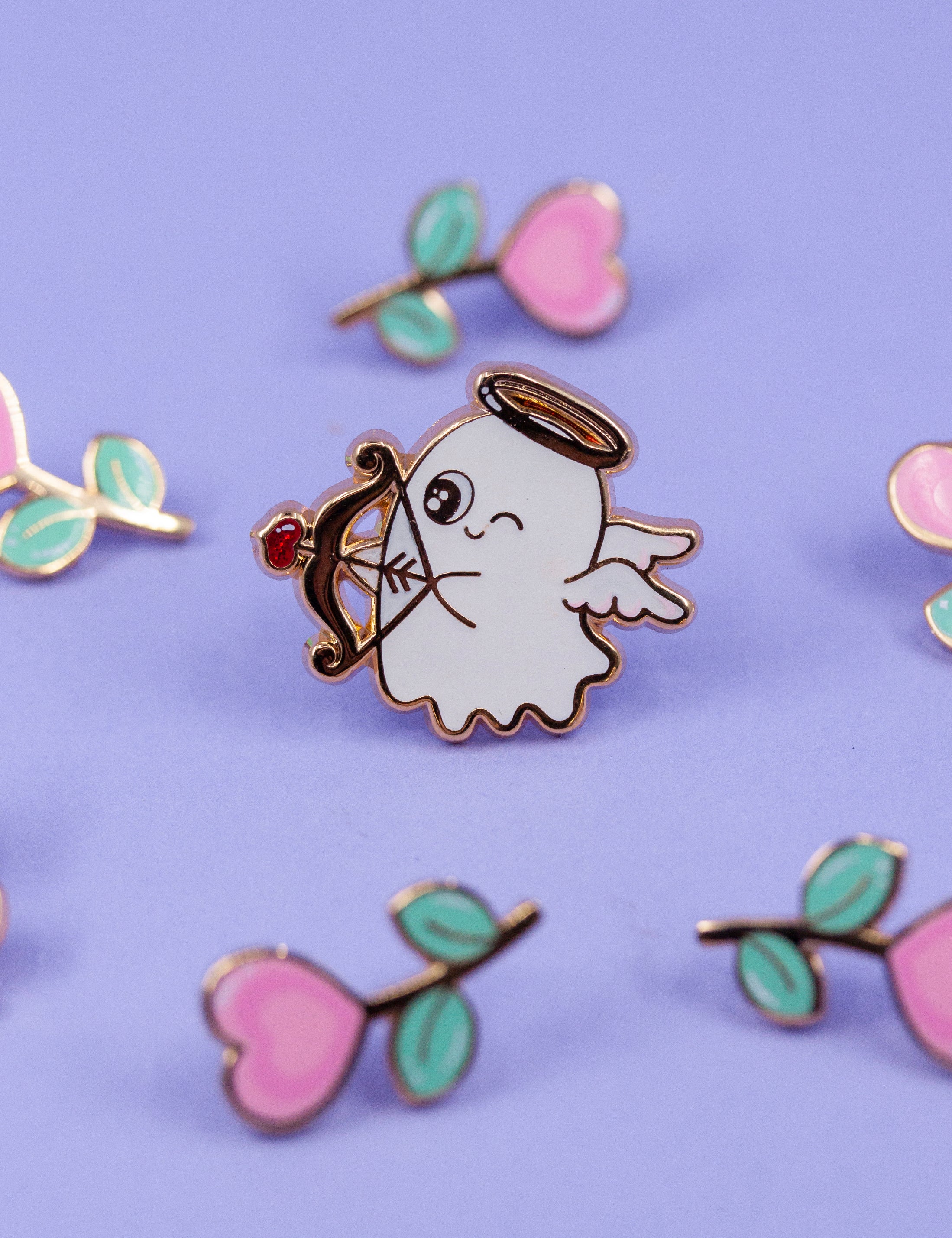 ✧ Valentine&#39;s ghost Pin ✧