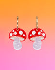 Mushroom earrings