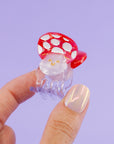 Mushroom Hair clip