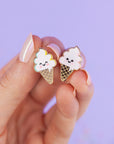 Kawaii baby ice cream Pin