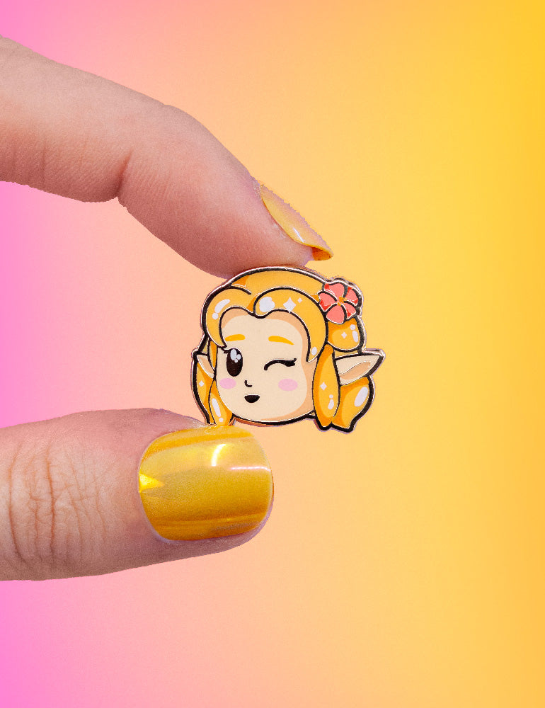 Link&#39;s awakening chibi enamel Pins