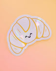 Croissant Suncatcher Decal