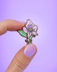 Wolfsbane enamel pin