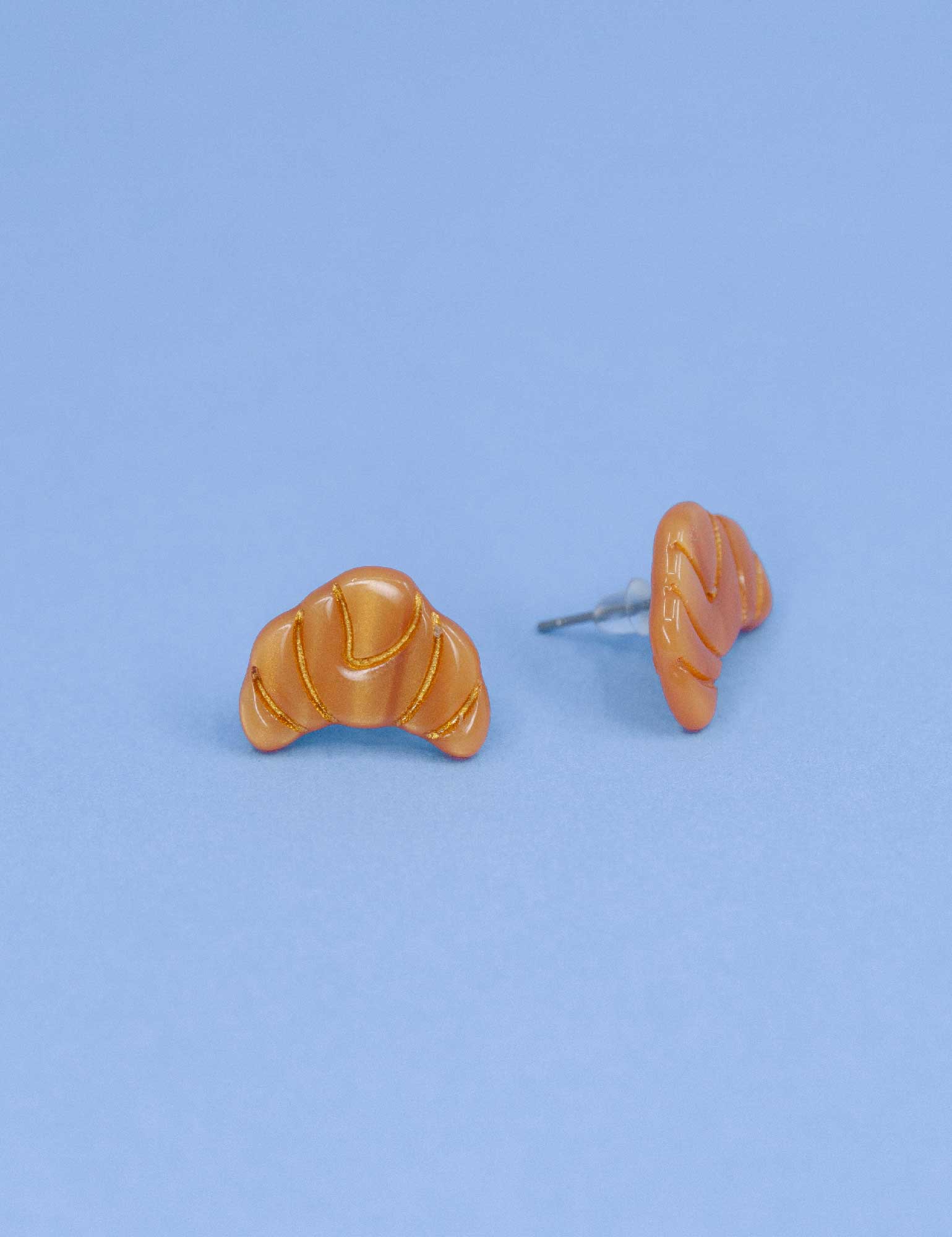 Mini Croissant Stud earrings