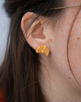 Mini Croissant Stud earrings