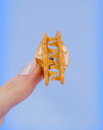 Mini Croissant Hair clip