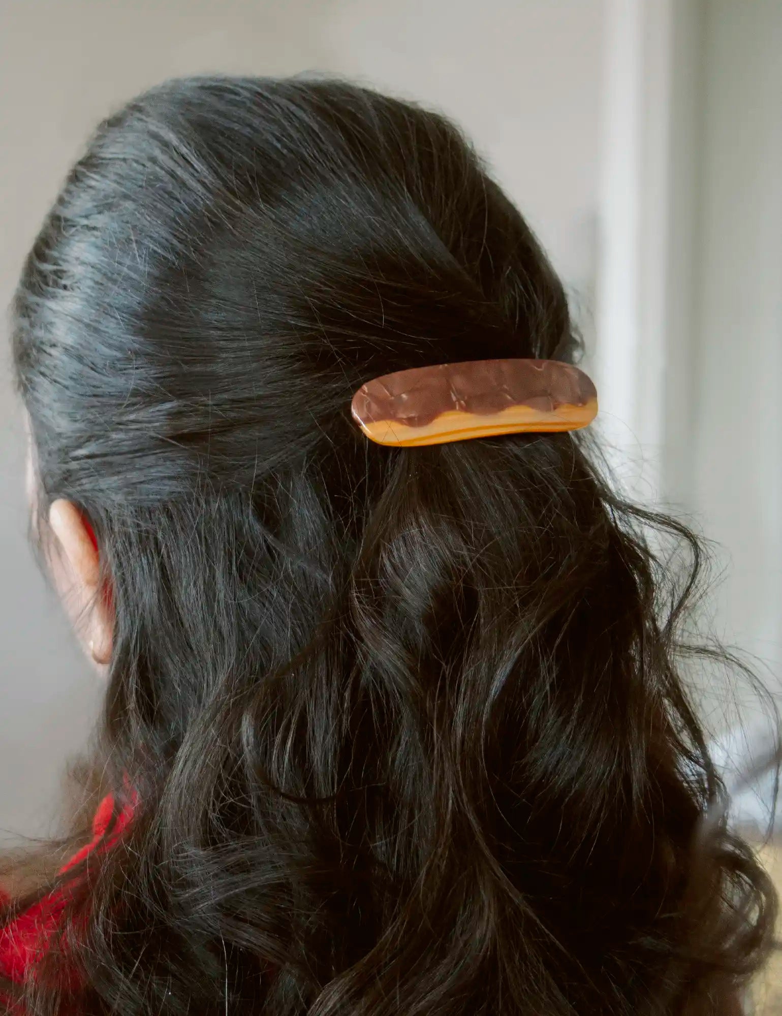 Éclair au chocolat french barrette
