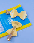 Farfalle bow tie pasta no crease hair clips
