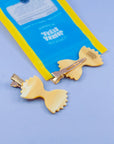 Farfalle bow tie pasta no crease hair clips