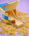 Farfalle bow tie pasta hair claw clip