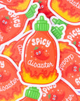 Spicy Disaster vinyl STICKER