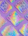 Love is love STICKER