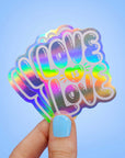 Love is love STICKER