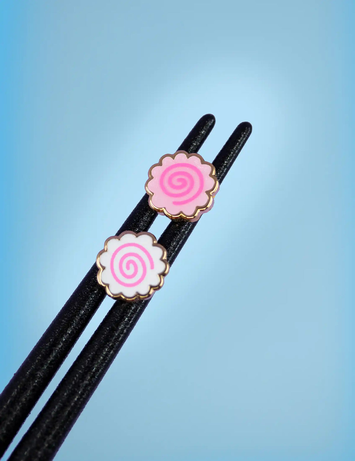 Narutomaki enamel pin