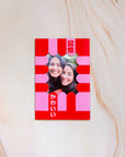Japan market 8,6cm x 5,3cm mini Instant magnetic photo frame
