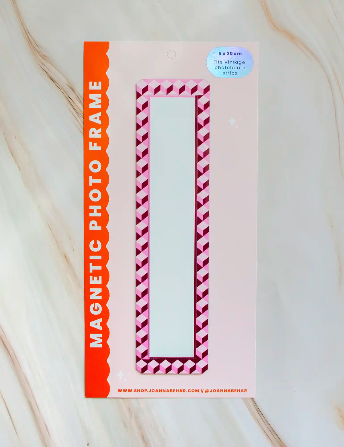 Magnetic Vintage photobooth 5cm x 20cm frame Set