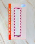 Magnetic Vintage photobooth 5cm x 20cm frame Set