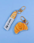 Croissant Acrylic keychain