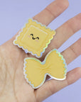 Ravioli pasta glitter sticker