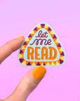 LET ME READ Sticker