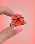 ❤ Help Maui Hibiscus Pin ❤