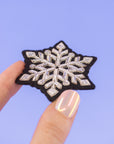 Snowflake Hand made Brooch