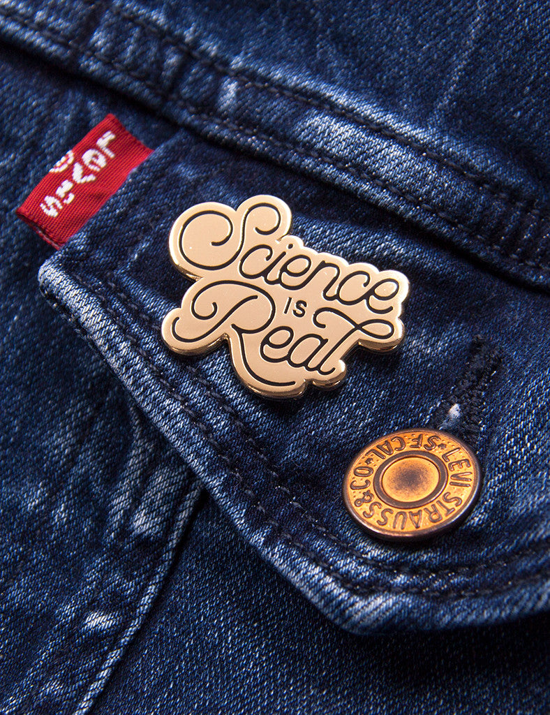 Science is Real Pin