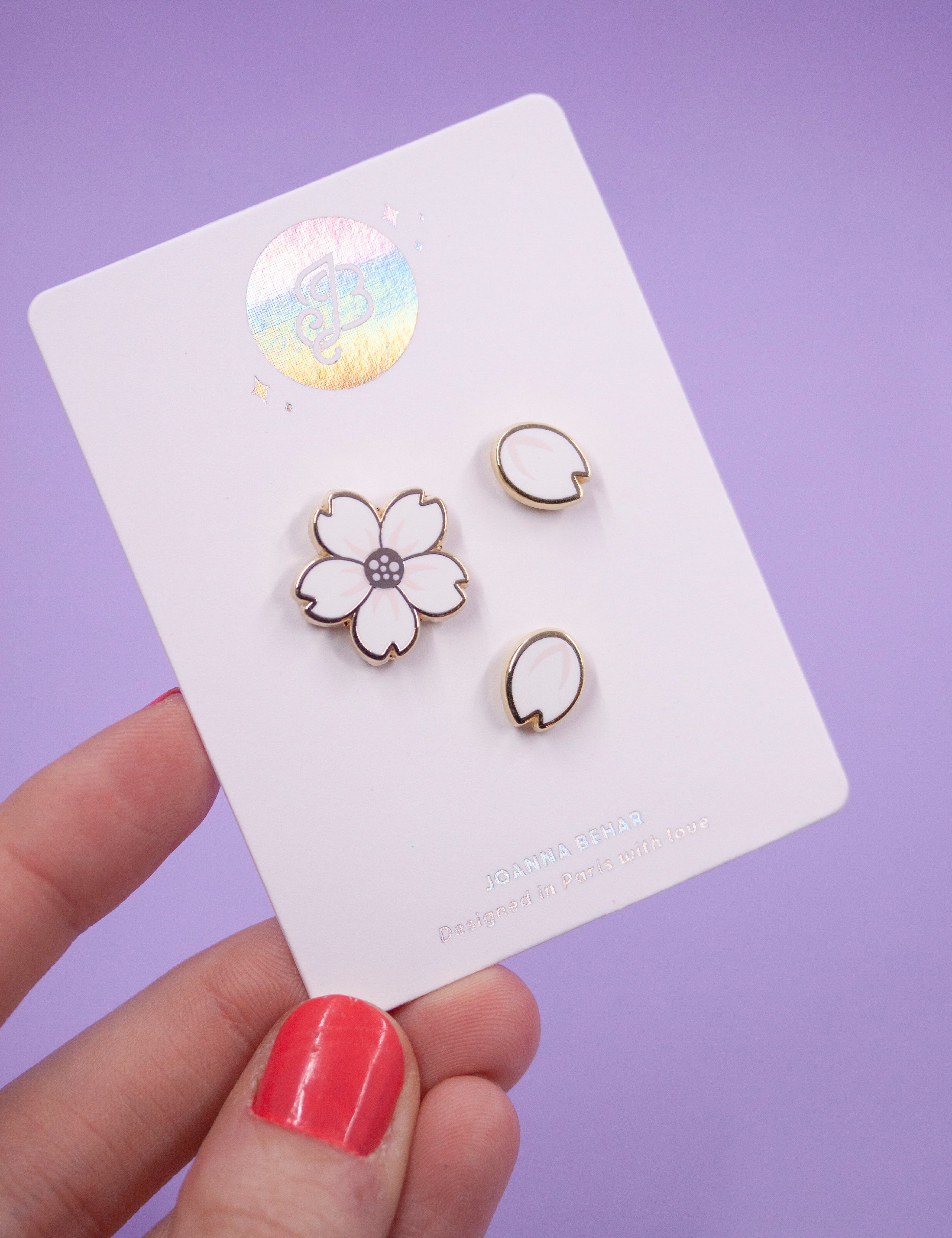 Cherry Blossom pin set