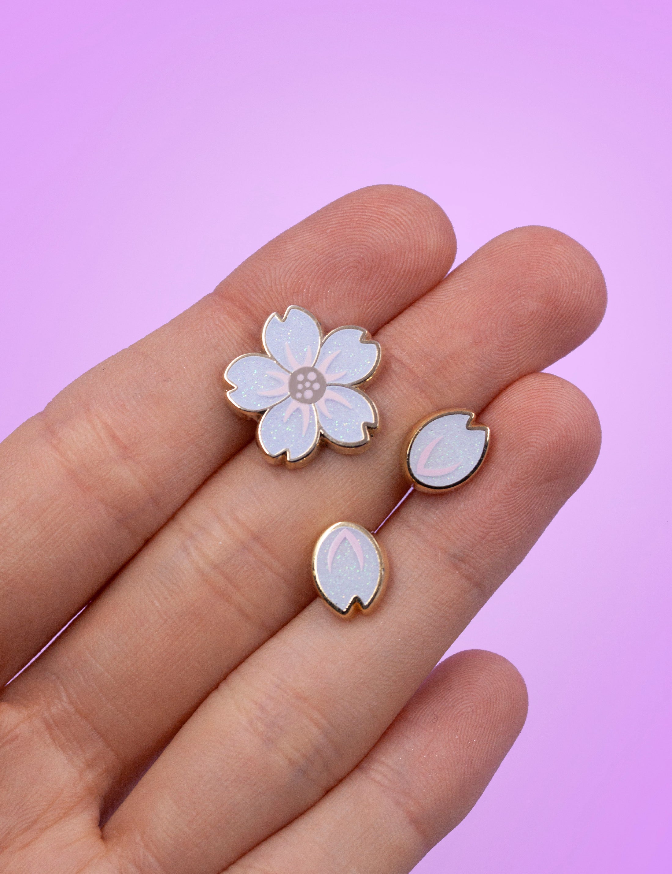 Cherry Blossom pin set