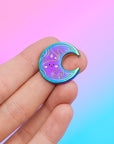 Celestial Moon pin