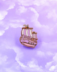 Neverland Boat pin