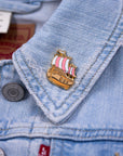 Neverland Boat pin