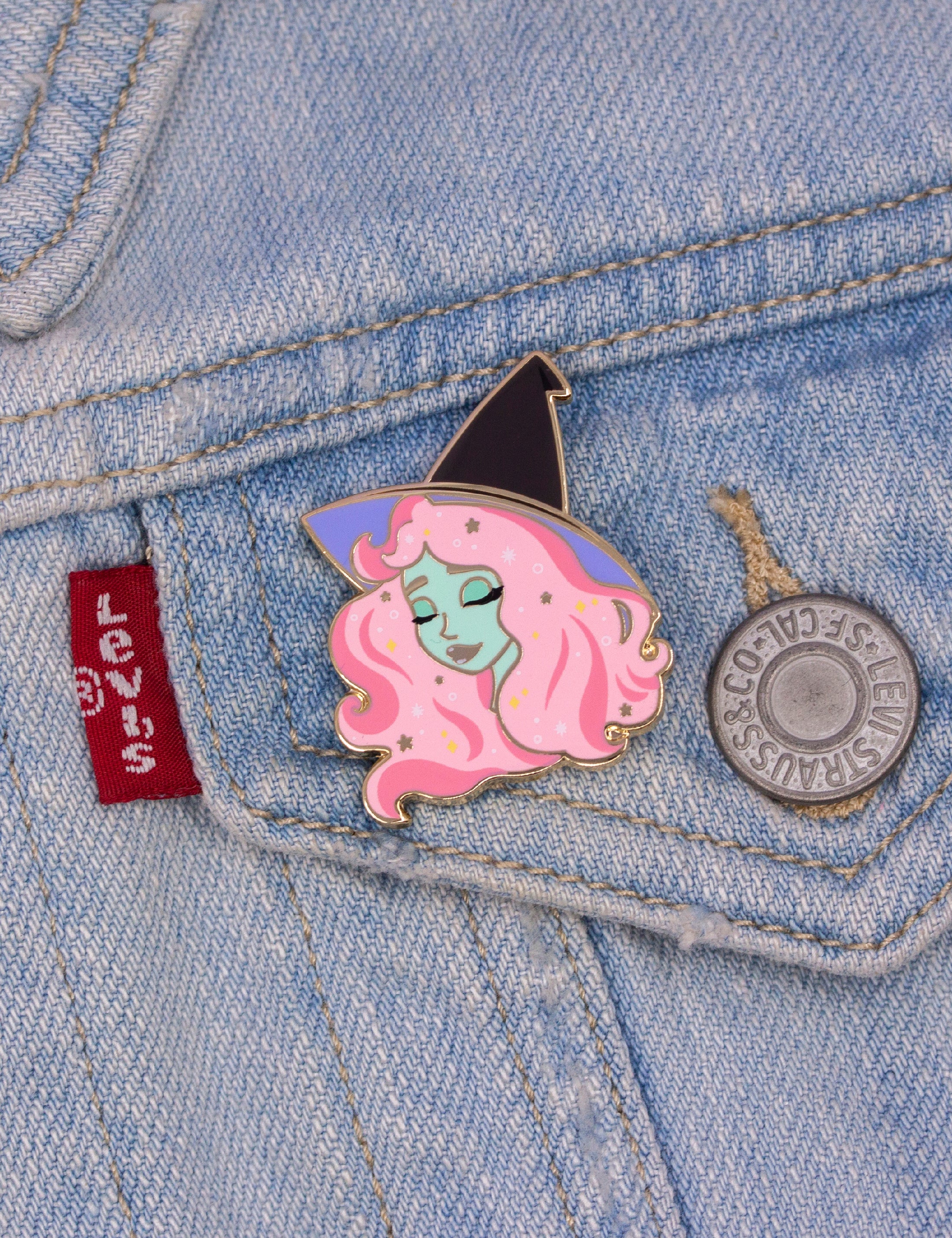 Witch Enamel pin